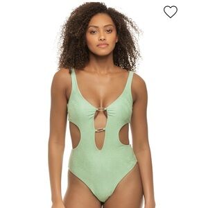 Devon Windsor Josie Plunge One Piece Swimsuit